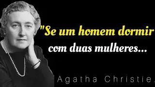Frases sobre a Natureza do Mal, Crime e Amor | Agatha Christie.