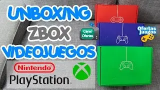 Unboxing ZBOX Videojuegos: Cajas misteriosas de Nintendo, Playstation y Xbox