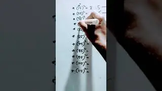 Square In 3 Sec | Vedic Math |#shorts #shortsfeed