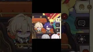 Aventurine Dr. Ratio on Roller Coaster - Funny Dialogues #honkaistarrail  #aventurine #hsr #shorts