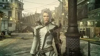 Final Fantasy XV - Comrades - Old Ravus vs  Ifrit Boss Fight (Max Level) (╹◡╹)v