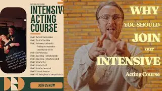 12-Week Intensive Acting Course: Turn Messy Brilliance into Skill | Character to Curtain Call