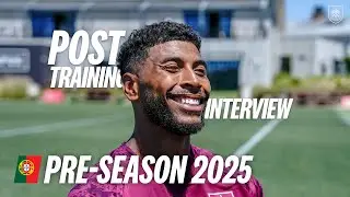 Josh Laurent Reflects On FIRST Training Session In Portugal | PRE-SEASON 2025 | INTERVIEW