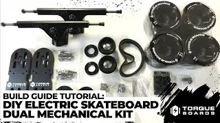 DIY Electric Skateboard BUILD GUIDE - Dual Mechanical Kit 110mm