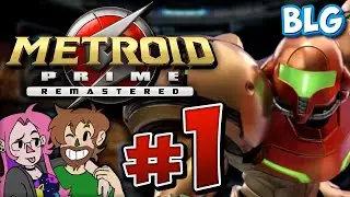 Lets Play Metroid Prime Remastered (BLIND) - Part 1 - Ridley, the Weird Dog