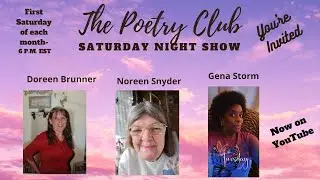 The Poetry Club Saturday Night Show January 31, 2026