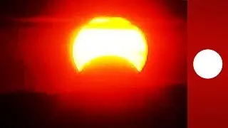 Hybrid Solar Eclipse 2013: Best videos of moon blocking the sun across Africa, Syria, UAE