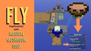 Hypixel Skyblock | How to FLY (Legitimately) with Magical Mushroom Soup!