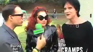 The Cramps Lux Interior and Poison Ivy talk to Eric Blair @ The 2004 Hootenanny