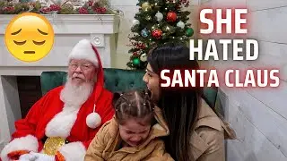 Aria&rsquo;s Reaction to Meeting Santa Claus for The First Time | The Lomeli Family