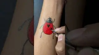 Love Bug &ndash; Temporary Tattoo&hellip;.#temporarytattoo #tattoo #art