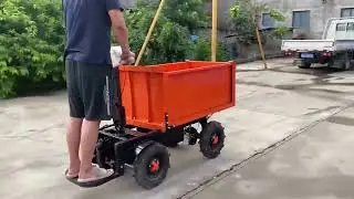 Your All-In-One Electric mini dumper: Work Smarter, Not Harder!