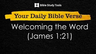 Welcoming the Word (James 1:21)