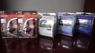 OSRAM Night Breaker LASER vs M-Tech Powertec Platinum, SuperWhite, XenonBlue