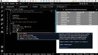 HOW TO ADD STRIPS AND  HOVER TO TABLES IN CSS HTML