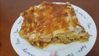 Reteta simpla de Lasagna cu sos Bechamel de casa