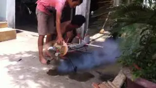 Tes Yak 54 with smoke system