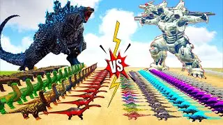 New Spinosaurs 2025 🦖 VS All ARK Dinosaurs, Bosses & Titans &ndash; Epic Battle
