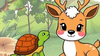The Clever Mouse Deer and The Wise Tortoise | Reading practice
