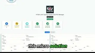 Training Tracker and ROI Manager