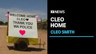 'Luckiest town in the world' welcomes Cleo Smith back home | ABC News