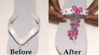 Decorating Flip Flops