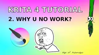 Учебное пособие Krita 4 №2. Базовые методы устранения неполадок