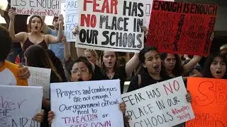 CO bac anglais: US gun control: students urge trump to do the right thing  (with script)