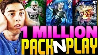 INSANE 1 MILLION COIN PACK AND PLAY! MADDEN 16 SQUAD BUILDER