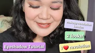 Eyeshadow Tutorial - I ❤ revolution Strawberry Cheesecake eyeshadow palette