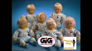 SPOT GIG 1986 BAMBOLINA SPY VENUTA DALLO SPAZIO pubblicit&agrave; dolls barbie vintage toy toys natale 80