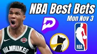 (HUGE VALUES💥) BEST NBA BETS TODAY! MONDAY NOVEMBER 3 On PRIZEPICKS and UNDERDOG IN THE NBA 11/03/25