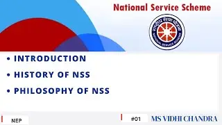 NSS (National Service Scheme) | Introduction | History | Philosophy of NSS | Introduction to NSS |