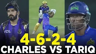 PSL 9 | Johnson Charles vs Usman Tariq | Quetta Gladiators vs Multan Sultans | Match 30 | M2A1A