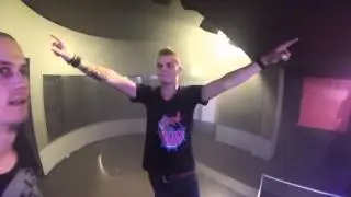 Zelfs in de laatste minuutjes altijd feest met onze eigen dj RAPIDO