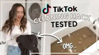 TikTok Cleaning - Trying Laundry Stripping | VLOG