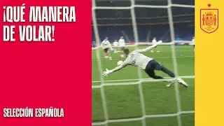 Unai Sim&oacute;n, Robert S&aacute;nchez y David Raya exhiben sus cualidades en el RCDE Stadium | 🔴 SEFUTBOL