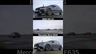 BMW M5 CS Vs Mercedes Benz E63S AMG #bmw #m5 #m5cs #bmwm5cs #e63s #e63samg #amg #amglife #benzlife