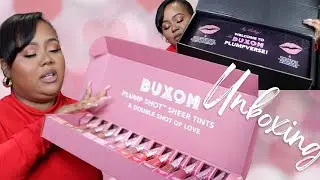 NEW Buxom Plump Shot Collagen Infused Sheer Lip Tint!