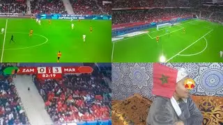 الفوز ب3:0 للمنتخب المغربي فرحنا وضحنا حمد الله 🥳🥳