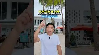 Beachfront hotel in Boracay! 🏝️#HotelRecommendation #Boracay #wanderj