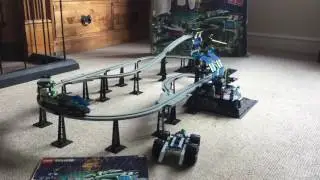 Lego Unitron Space Monorail 6991 - Tested Working Running