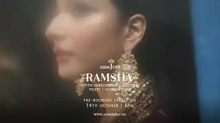 The Ramsha Edit | Festive Embroidered Collection | Pre-Booking Starts on 14th Oct | 6 PM