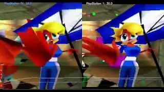C.T.R Crash Team Racing | PSVita vs PS1 | Frame-Rate Test