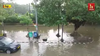 Delhi Flooded! Aerial View of Waterlogged Capital City | ଦେଖନ୍ତୁ ଆକାଶ ମାର୍ଗରୁ କେମିତି ରହିଛି ଦୃଶ୍ୟ