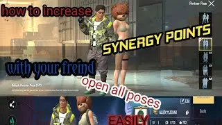 How to increase synergy with your freinds and open all poses | ZEHAR GAMING