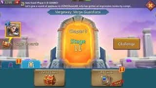 Lords Mobile Vergeway Chapter 3 stage 11