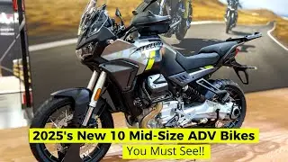 2025's New 10 Coolest Mid-Size ADV Bikes