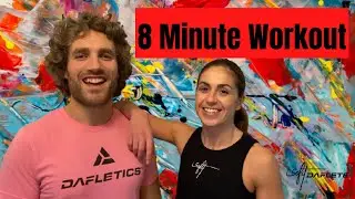 8 minute workout / Gweithio Allan 8 munud