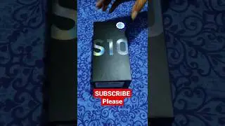 Samsung Galaxy S10 unboxing in 2023 #shorts #shortvideo #unboxing #viral #tech #technology #black